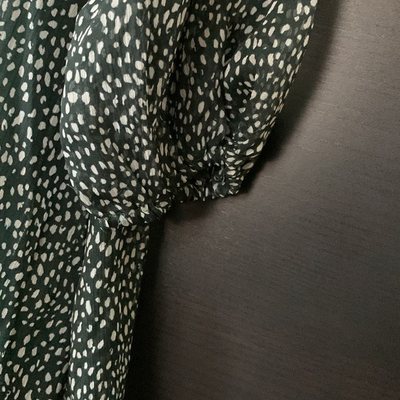 Joie Artic Animal Print Balloon Long Sleeve Dress - Picture 7 of 15